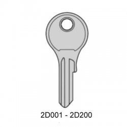 Dom 2D Series Cabinet Keys