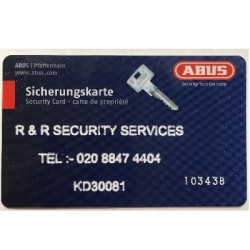 Y14 High Security Key