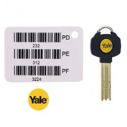 Yale Patented 3* Platinum Cut Keys
