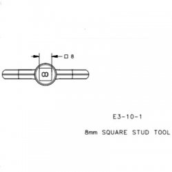 Southco E3-10-1 Vise Action Key