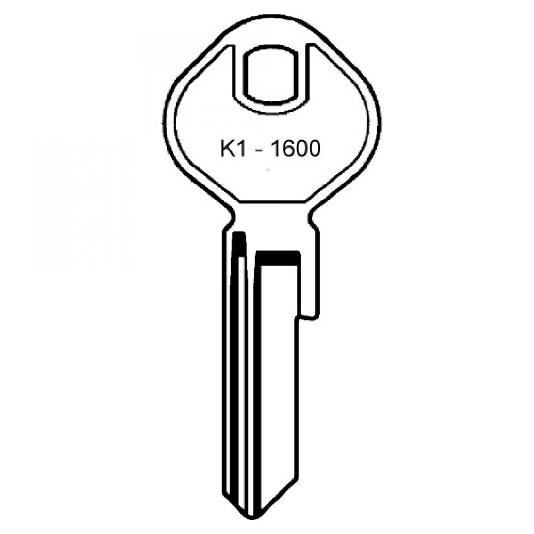 Replacement Safe Key K1K1600