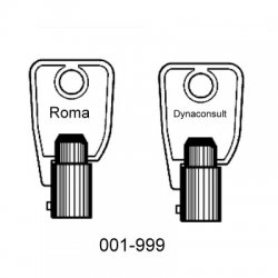 RTP Tubular Keys For Roma and Dynaconsult