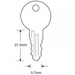 Securistyle Window Lock Key 905