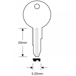 Strebor Window Lock Keys SY100 