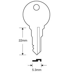 Mila Trinity window key