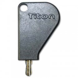 Titon Select Espag Key With Black Plastic Head
