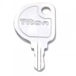 Titon Select Espag Key With Black Plastic Head
