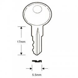 R2105 Securistyle Virage Key