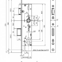 BKS B-1826 Panic Lock