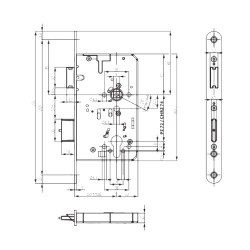 BKS B-2320 Panic Lock