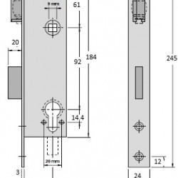 Jansen 555.736 Sashlock