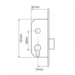 EP2D Euro Profile Deadlock Case