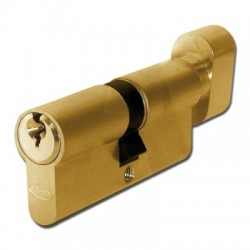 Asec 5-Pin Euro Key & Turn Cylinder