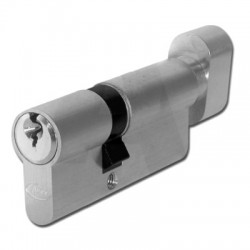 Asec 5-Pin Euro Key & Turn Cylinder
