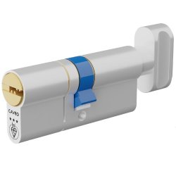 Caveo TS007 3* Key & Turn Euro Dimple Cylinder