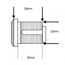 MP10 Screw in Cylinders