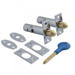 Asec Mortice Door Bolt Pair