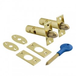 Asec Mortice Door Bolt Pair