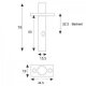 Asec Mortice Door Bolt Pair