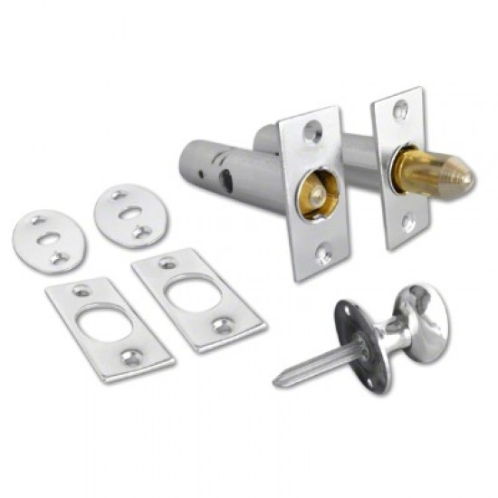 Mortice Door Bolt and Turn Knob Pair