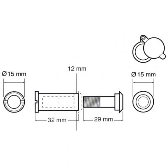 Yale 9401 Door Viewer