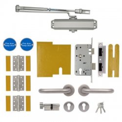 Union Fire Door Kit for use on FD30 or FD60 rated timber fire doors