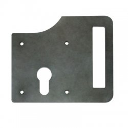 Gatemaster Slotted Lock Plate Screw Fixing