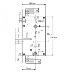 Hooply 33 Ultra Container Door Gearbox