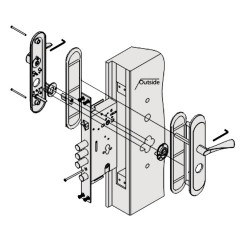 Hooply 31 CEFIRO 4 Point Combat Lock Sashcase