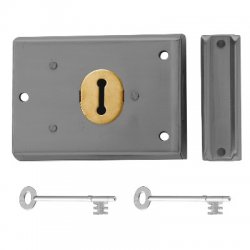 Yale 402 2 Lever Rim Deadlock