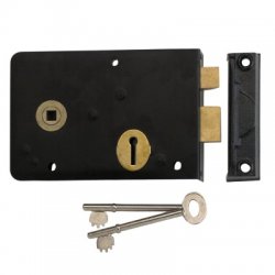 Union 1439 Lever Rim Lock