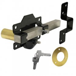 A Perry Single Locking Long Throw Gate Lock