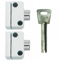 Chubb 8K102M  Push To Lock Casement Window Lock