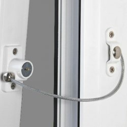 Asec Vital WL003 Lockable Cable Window Restrictor