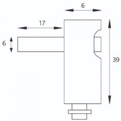 Era 829 Metlock Cockspur Window Handle Lock