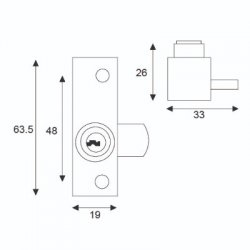 Era 901 Metal Window Lock