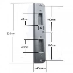 Fullex Deadbolt Keep Set