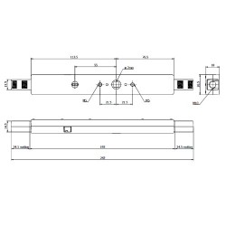 Debar Robus Compact Bi-Fold Shootbolt Lock