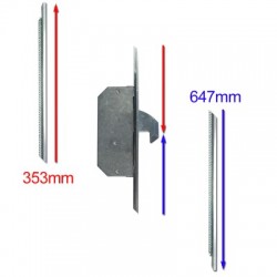 Chameleon Adaptable Retrofit Multipoint Lock Timber 2 Hook + Keeps