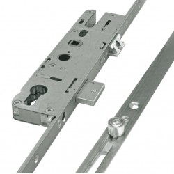 Elite Standard Lever Operated Latch & Deadbolt Single Spindle - 4 Roller