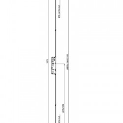 Elite French Door Slave Lever Operated Latch & Deadbolt Single Spindle