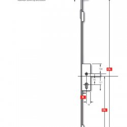 Era Euro Cylinder Profile Slave Multipoint Lock