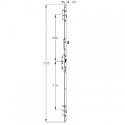 Fulex Fire Door Slam Shut Lock