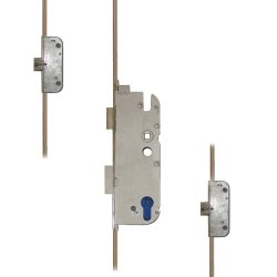 GU Secury Auto TENF With Standard Latch And 2 Deadlocks Square Faceplate