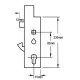 Fullex XL Lever Operated Latch Hookbolt Gearbox