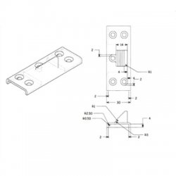 Mila Non Rout Hinge Protector