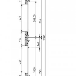 Kenrick Excalibur 3 Hook and 3 Roller With 2 Anti-Lift Bolts Single Spindle