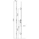 Yale Lockmaster AutoEngage Classic Latch & Deadbolt 16mm Square Faceplate 2 Latch Bolt