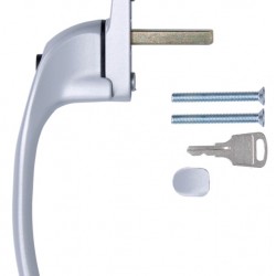 Hoppe UPVC Espag Handle Cranked