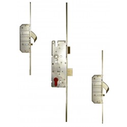 Winkhaus AV2 Auto Locking Lever Operated Latch & Deadbolt 20mm Square - 2 Hook